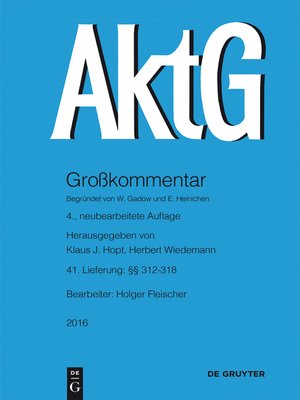 cover image of Großkommentare der Praxis §§ 312-318